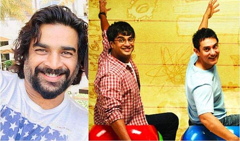 മാധവൻ/ ഫേയ്സ്ബുക്ക്, 3 ഇഡിയറ്റ് പോസ്റ്റർ