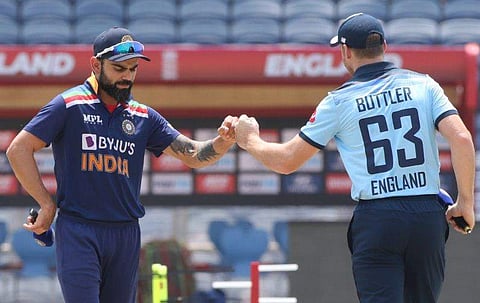 വിരാട് കോഹ്‌ലി, ജോസ് ബട്ട്‌ലര്‍/ഫോട്ടോ: ഇംഗ്ലണ്ട് ക്രിക്കറ്റ്, ട്വിറ്റര്‍