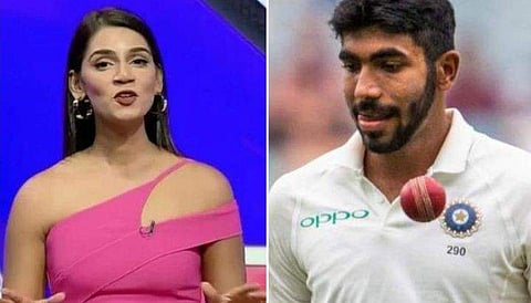 ബൂമ്ര, സഞ്ജന ഗണേഷന്‍/ഫോട്ടോ: ട്വിറ്റര്‍