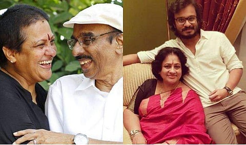 സീമയും ഐവി ശശിയും, സീമയും മകനും/ ഇൻസ്റ്റ​ഗ്രാം