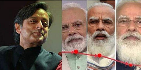 ശശി തരൂര്‍, നരേന്ദ്ര മോദി