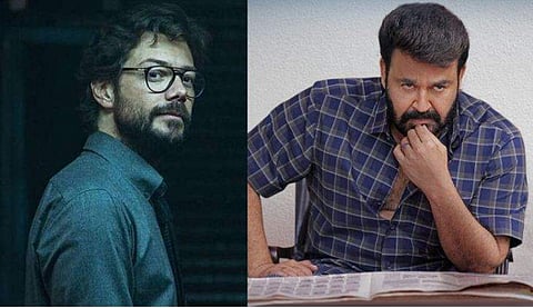 മണി ഹെയ്സ്റ്റിലെ പ്രൊഫസർ, ദൃശ്യത്തിൽ മോഹൻലാൽ/ ഫേയ്സ്ബുക്ക്