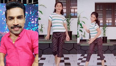 ​ഗിന്നസ് പക്രു, മകൾ ദീപ്ത കീർത്തിയുടെ ഡാൻസ്/ ഫേയ്സ്ബുക്ക്