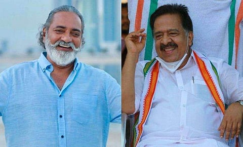 ജോയ് മാത്യു, രമേശ് ചെന്നിത്തല/ ഫേയ്സ്ബുക്ക്