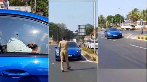 വൈറൽ വിഡിയോയിൽ നിന്നുള്ള ദൃശ്യങ്ങൾ