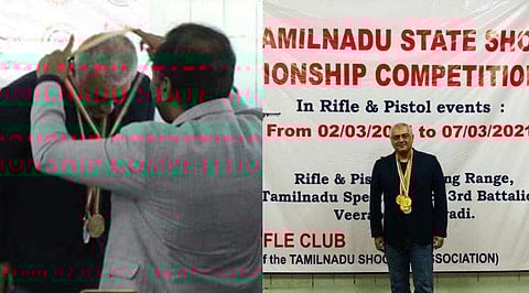 തമിഴ്നാട് സ്റ്റേറ്റ് ഷൂട്ടിങ് ചാംപ്യൻഷിപ്പിൽ അജിത്ത്/ ഫേയ്സ്ബുക്ക്