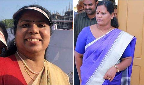 പി കെ ജമീല, കെ ശാന്തകുമാരി / ഫയല്‍ ചിത്രം