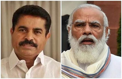 അടൂര്‍ പ്രകാശ്, നരേന്ദ്ര മോദി