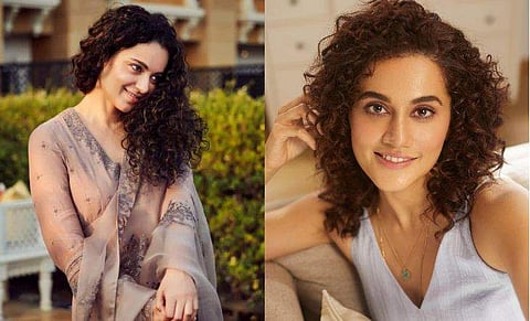 കങ്കണ റണാവത്ത്, തപ്സി പന്നു/ ഫേയ്സ്ബുക്ക്