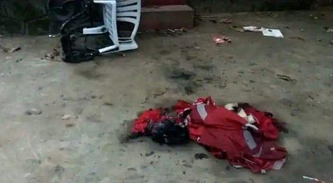 സിപിഎം ഓഫീസിന് നേര്‍ക്ക് ആക്രമണം / ടെലിവിഷന്‍ ചിത്രം