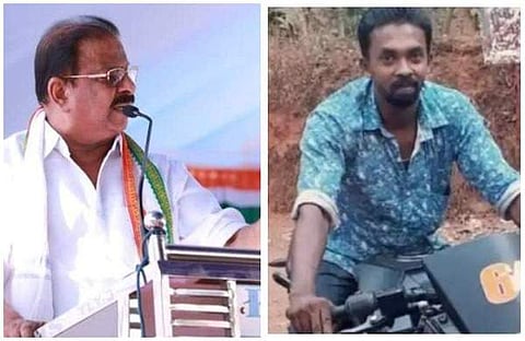 കെ സുധാകരന്‍, രതീഷ്‌