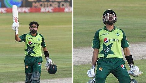 സൗത്ത് ആഫ്രിക്കയ്‌ക്കെതിരെ സെഞ്ചുറി നേടിയ ബാബര്‍ അസം/ഫോട്ടോ: ഐസിസി, ട്വിറ്റര്‍