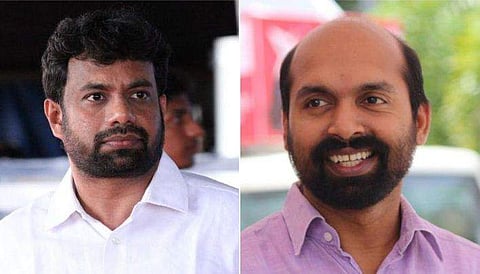 ജോണ്‍ ബ്രിട്ടാസ്, വി ശിവദാസന്‍ / ഫെയ്‌സ്ബുക്ക്‌