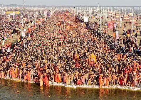 കുംഭമേള / ട്വിറ്റര്‍ ചിത്രം