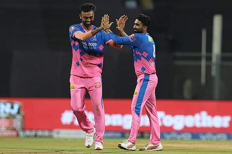 ചെന്നൈയ്‌ക്കെതിരായ മത്സരത്തിനിടെ