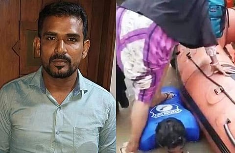 ജയ്‌സല്‍, പ്രളയകാലത്ത് വൈറല്‍ ആയ ജയ്‌സലിന്റെ ചിത്രം/ഫയല്‍