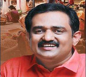 പത്തനാപുരത്തെ എന്‍ഡിഎ  സ്ഥാനാര്‍ഥി ജിതിന്‍ ദേവ്‌