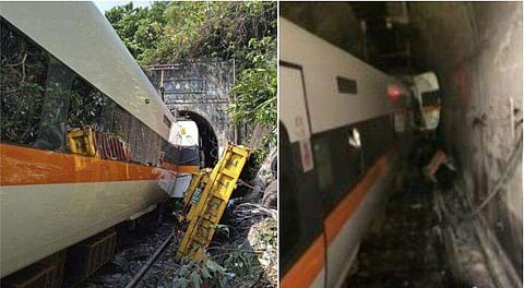 തായ്‌വാനിലെ ട്രെയിന്‍ അപകടം / ട്വിറ്റര്‍