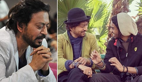 ഇർഫാൻ ഖാനൊപ്പം ബബിൽ/ ഇൻസ്റ്റ​ഗ്രാം