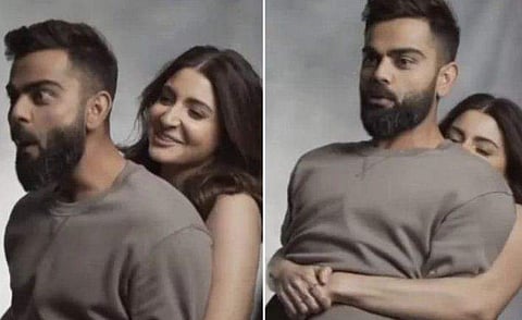 വിരാട് കോഹ്‌ലി അനുഷ്‌ക ശര്‍മ/വീഡിയോ ദൃശ്യം