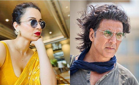 കങ്കണ റണാവത്ത്, അക്ഷയ് കുമാർ/ ട്വിറ്റർ