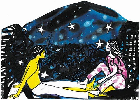 'ആകാശത്തിലെ നക്ഷത്രങ്ങള്‍ പറയുന്ന പുതിയ ജാക്ക് ആന്റ് ജില്‍ കഥ'