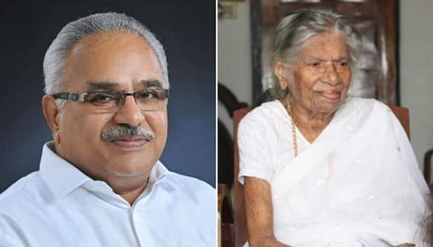 കാനം രാജേന്ദ്രൻ, കെ ആർ ​ഗൗരിയമ്മ/ഫയൽ ചിത്രം