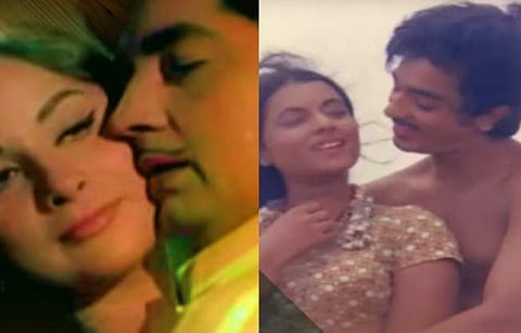 മൂർത്തി നിർമ്മിച്ച അഴകുള്ള സെലീന, കന്യാകുമാരി എന്നീ ചിത്രങ്ങളിലെ രം​ഗങ്ങൾ