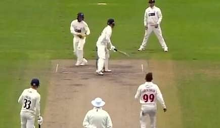 ലാബുഷെയ്നിന്റെ ലെ​ഗ് സ്പിൻ ബൗൺസർ/വീഡിയോ ദൃശ്യം