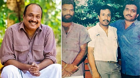 ഡെന്നീസ് ജോസഫ്, ഡെന്നീസും ഭദ്രനും ഒന്നിച്ചുള്ള പഴയ ചിത്രം/ ഫേയ്സ്ബുക്ക്