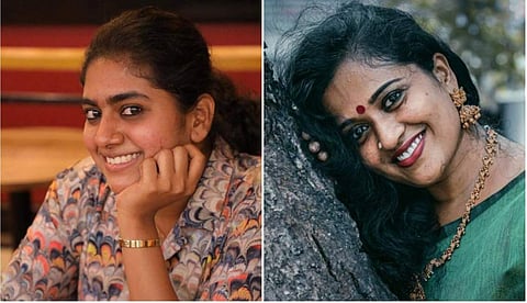 നിമിഷ സജയൻ, മഞ്ജു സുനിച്ചൻ/ ഫേയ്സ്ബുക്ക്