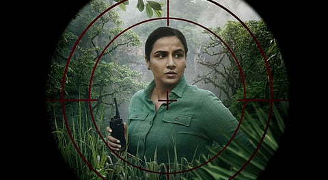 വിദ്യാ ബാലൻ ഷെർനി പോസ്റ്ററിൽ നിന്ന്