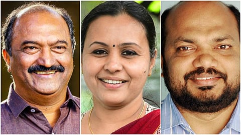 കെഎന്‍ ബാലഗോപാല്‍, വീണ ജോര്‍ജ്, പി രാജീവ്‌