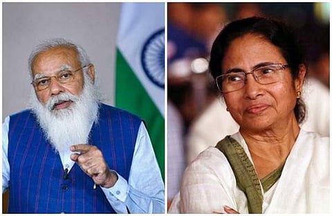 നരേന്ദ്ര മോദി, മമത ബാനര്‍ജി