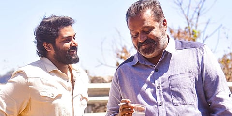 സുരേഷ് ​ഗോപിയും ​ഗോകുലും/ ഫേയ്സ്ബുക്ക്