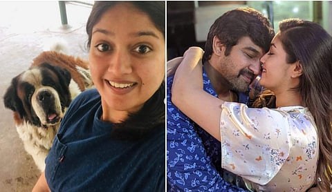 മേഘ്ന രാജ് ബ്രൂണോയ്ക്കൊപ്പം, ചിരഞ്ജീവി സർജയും മേഘ്നയും/ ഇൻസ്റ്റ​ഗ്രാം