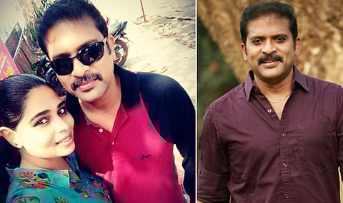 കൂട്ടിക്കൽ ജയചന്ദ്രൻ ഭാര്യ ബസന്തിയ്ക്കൊപ്പം/ ഫേയ്സ്ബുക്ക്