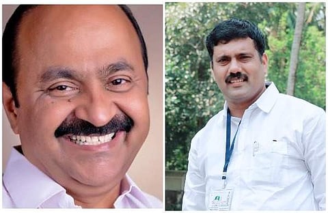 വി ഡി സതീശന്‍, റിജില്‍ മാക്കുറ്റി