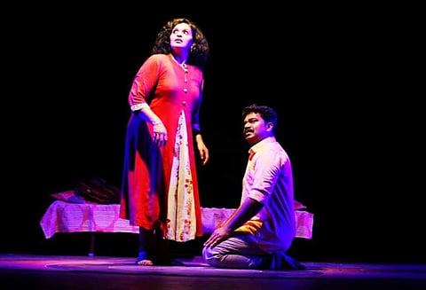 മാരൻ നാടകത്തിൽ നിന്ന് ഒരു രം​ഗം