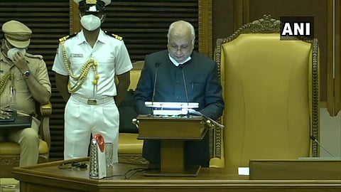 ഗവര്‍ണറുടെ നയപ്രഖ്യാപന പ്രസംഗം