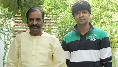 വൈരമുത്തുവും മകൻ മദനും/ ഫേയ്സ്ബുക്ക്