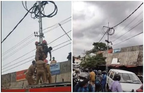 ന്യു ഇന്ത്യന്‍ എക്‌സ്പ്രസ് ഫോട്ടോഗ്രാഫര്‍ സനേഷ് പകര്‍ത്തിയ ദൃശ്യങ്ങളില്‍ നിന്ന്‌