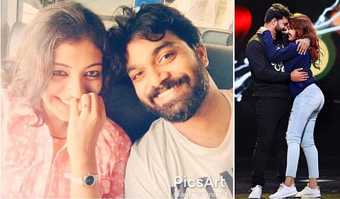 ദുർ​ഗാകൃഷ്ണ ഭർത്താവ് അർജുനൊപ്പം/ ഇൻസ്റ്റ​ഗ്രാം