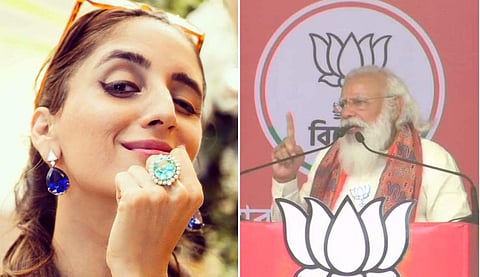 ഫറാ ഖാന്‍ അലി, നരേന്ദ്രമോദി