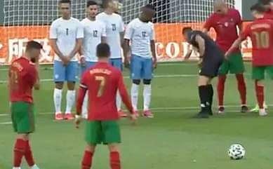 ഇസ്രായേൽ-പോർച്ചു​ഗൽ മത്സരത്തിൽ നിന്ന്/വീഡിയോ ദൃശ്യം