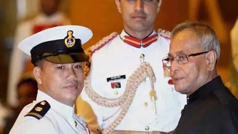 ഏഷ്യൻ ​ഗെയിംസ് സ്വർണ മെഡൽ ജേതാവ് ഡിങ്കോ സിങ്/ഫോട്ടോ:പിടിഐ