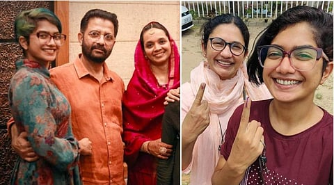 അനാർക്കലി വാപ്പയ്ക്കും കൊച്ചുമ്മയ്ക്കുമൊപ്പം, അമ്മ ലാലി പിഎമ്മിനൊപ്പം താരം/ ഇൻസ്റ്റ​ഗ്രാം