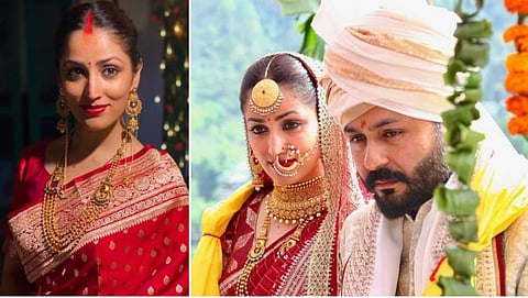 യാമി ​ഗൗതവും ആദിത്യ ധറും വിവാഹവേളയിൽ/ ഇൻസ്റ്റ​​ഗ്രാം