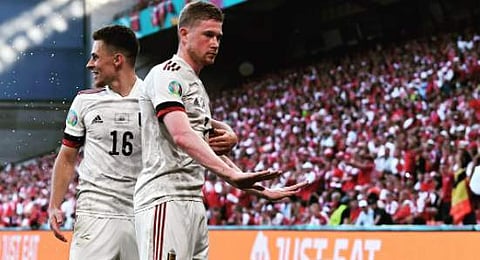 ഡെൻമാർക്കിനെതിരെ ​ഗോൾ നേടിയ കെവിൻ ഡെബ്ര്യുൻ/ഫോട്ടോ: ട്വിറ്റർ