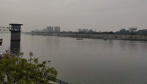 സബർമതി നദി/ ട്വിറ്റർ